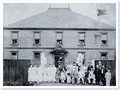 明治27～28年（1895～1896）頃の北海病院（関場理堂選集に収録）